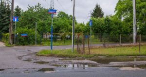 Ulica Regulska u zbiegu Grocholickiej i Bieńczaka. Fot. SZRM Warszawa